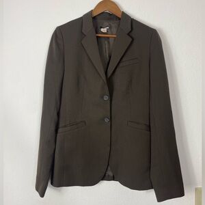J.Crew Khaki Brown Wool Blazer Size T6